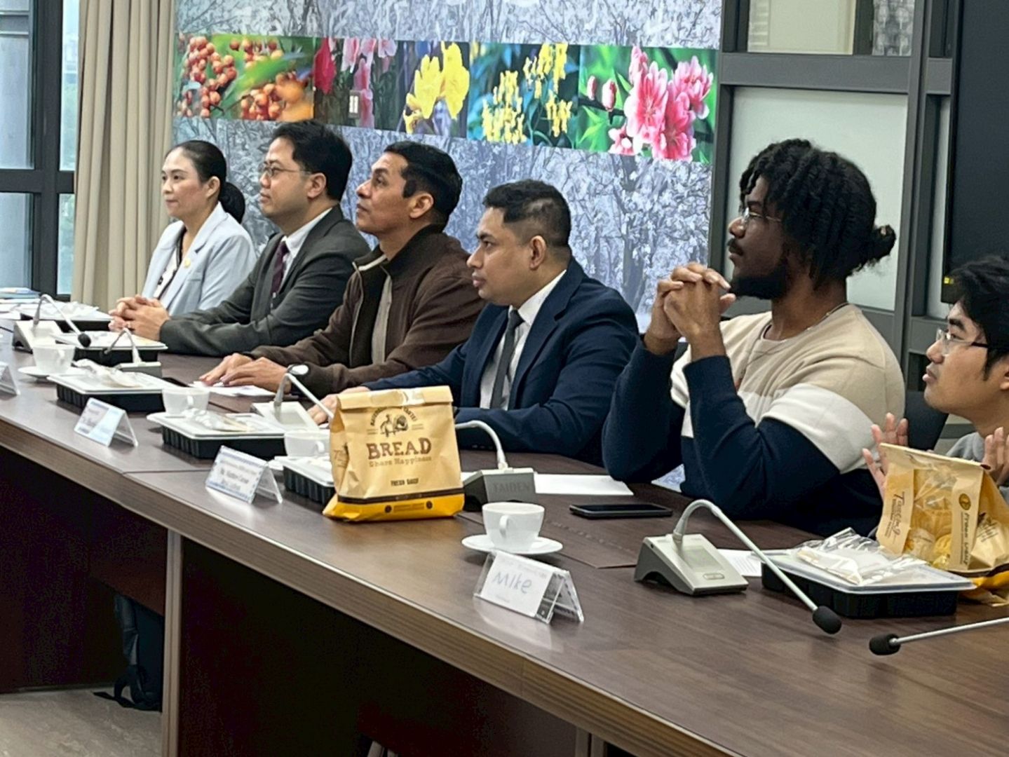 歡迎貝里斯大使來訪