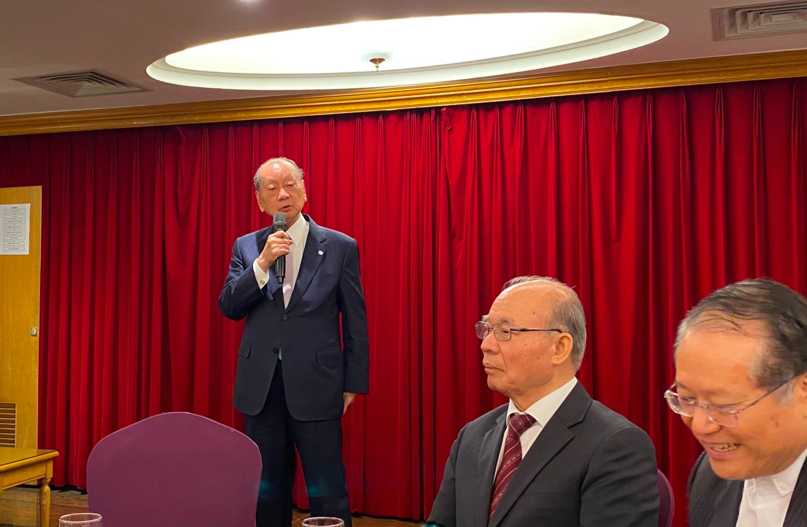 張平沼榮譽理事長致詞
