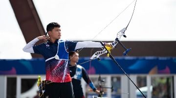 狂賀！世大運射箭湯智鈞勇奪金牌 女團風佑築奪銀牌 創輝煌紀錄