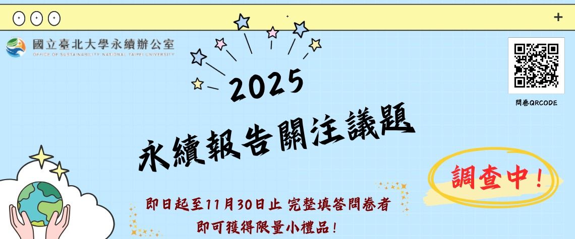 永續報告關注議題調查