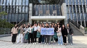 八華學校師生蒞校參訪大合照