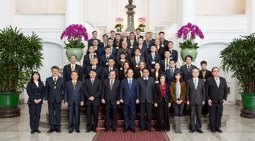 2025第二十一屆國際傑出發明家獎合影(照片來源:總統府)