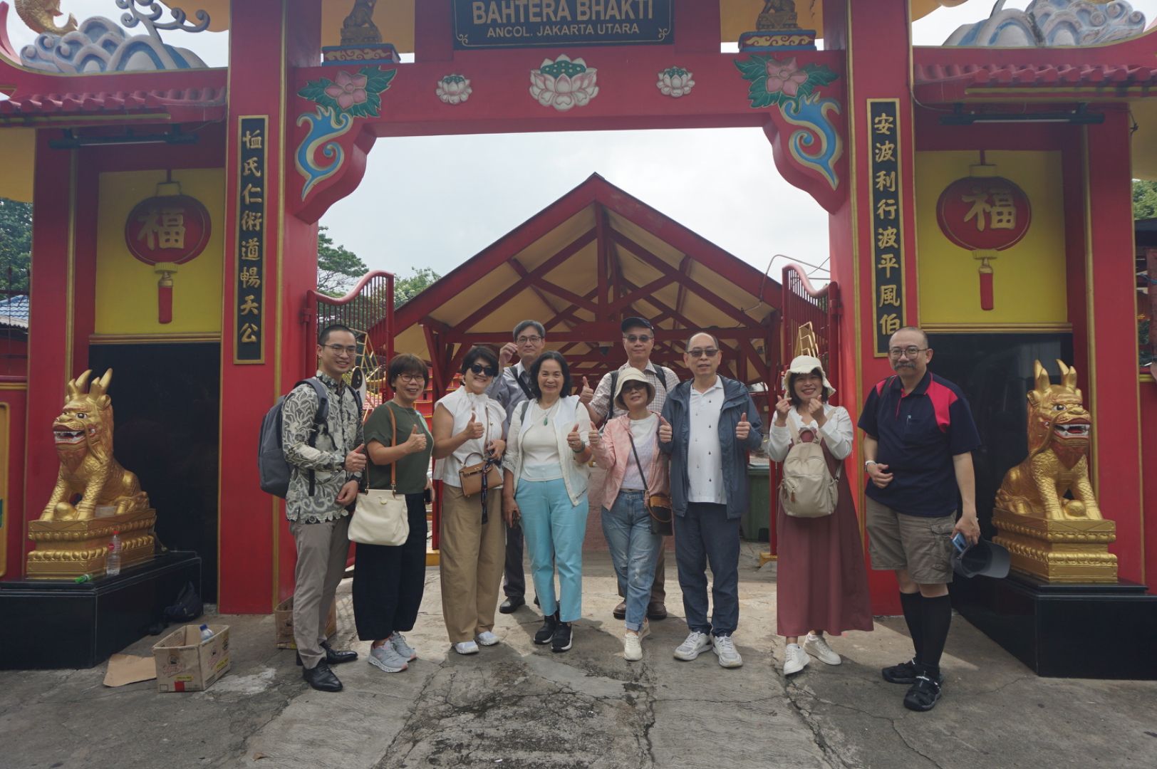 參訪雅加達大伯公廟