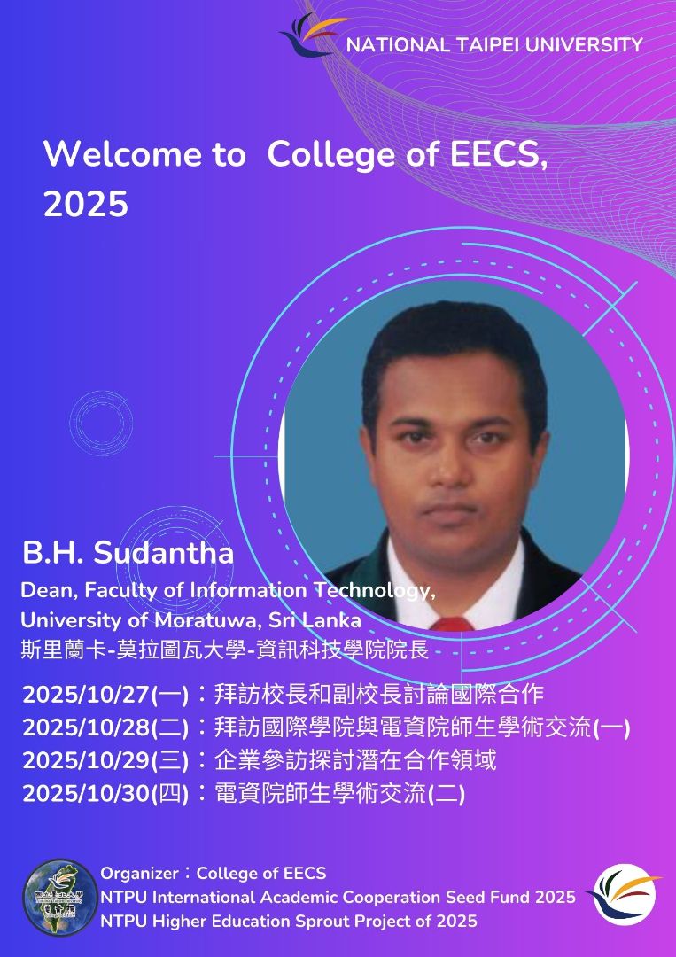 SCHOLAR B. H. SUDANTHA VISITING