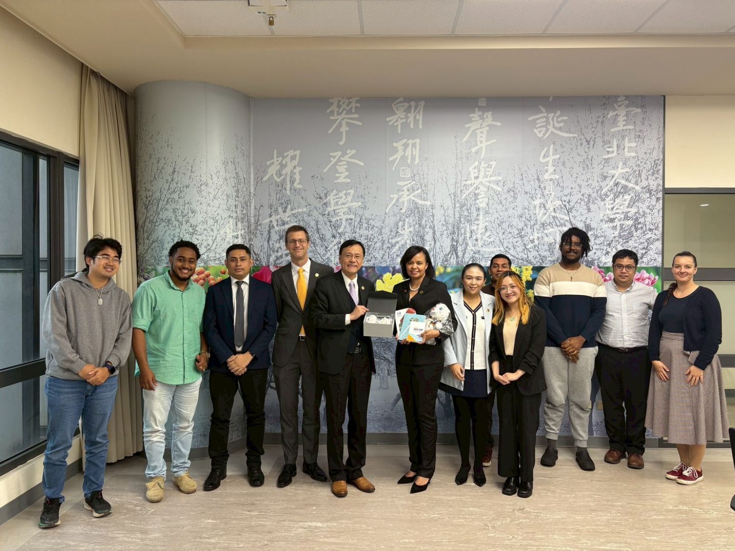 歡迎貝里斯大使來訪