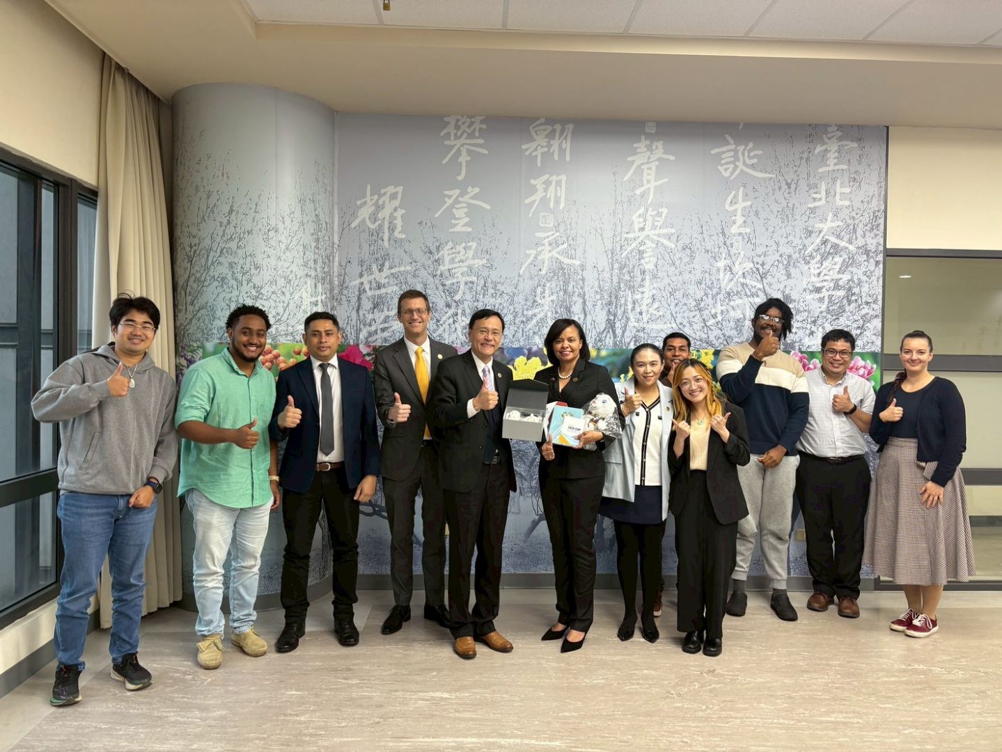 歡迎貝里斯大使來訪