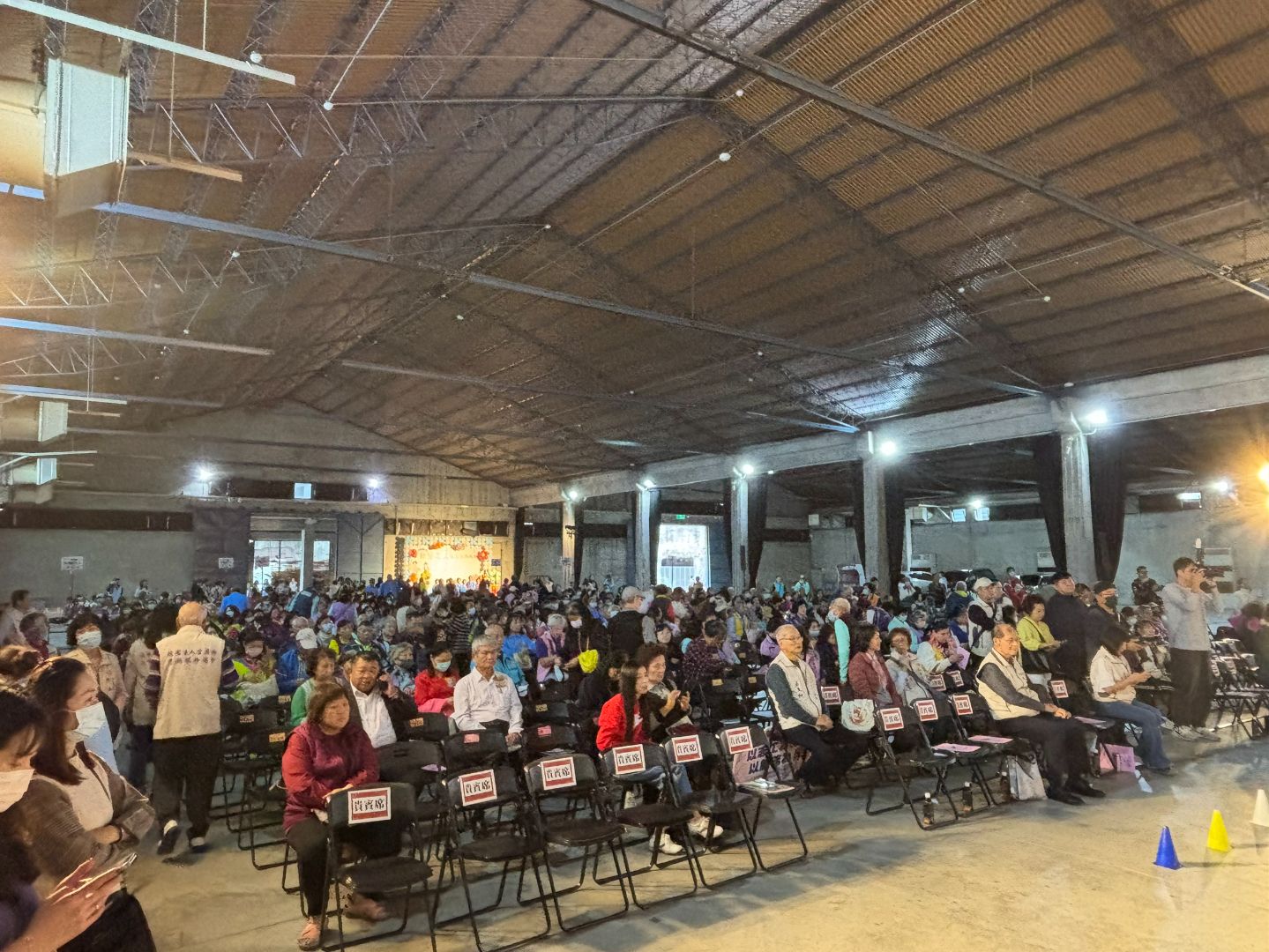 宜蘭縣社會處肯定志工優秀的表揚現場