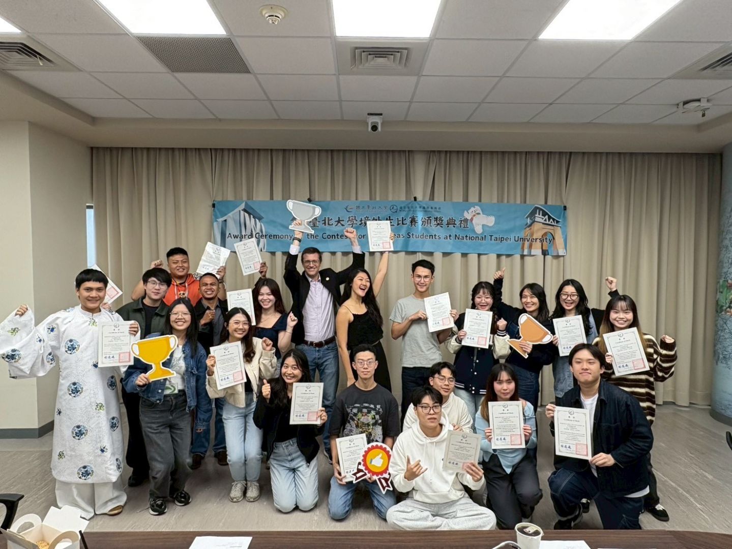 獲獎者大合照