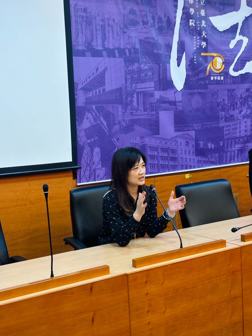 法律系顏榕老師特別設計電影賞析促進世代對話